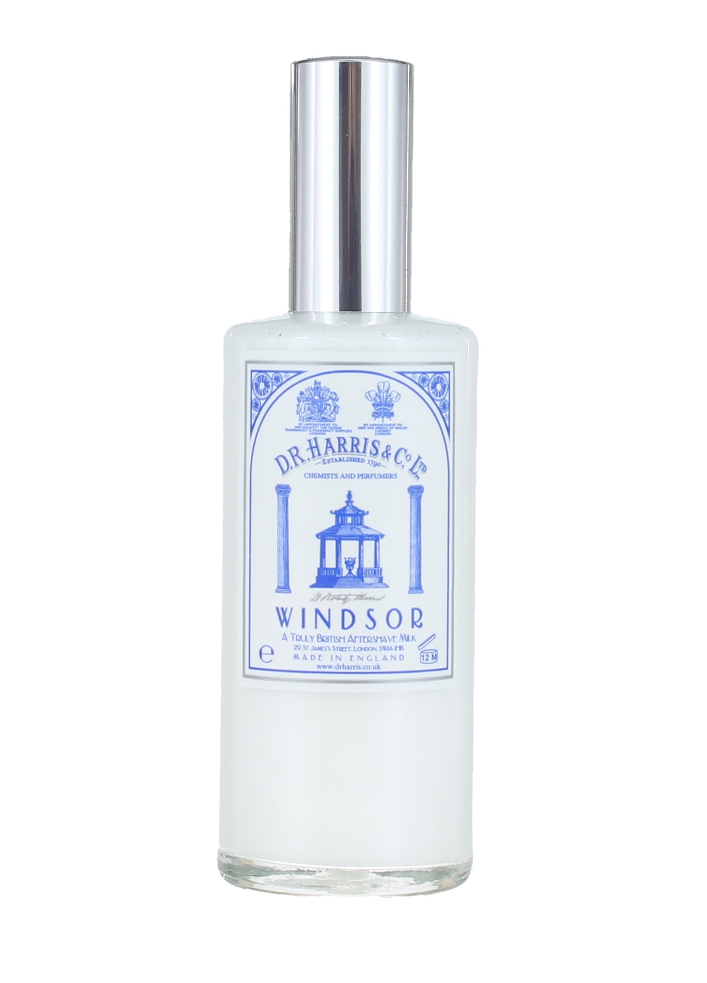 D.R. Harris Windsor Aftershave Milk, 100 ml Dispenser
